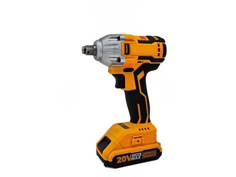 Buy ANYM ingco Power Tools and Hand Tools Cordless Impact Wrench Driver with 2 Pieces 20v ...