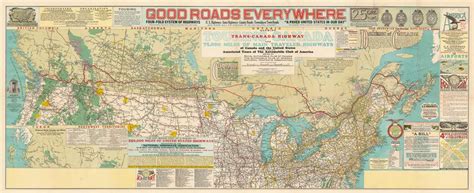 Good Roads Everywhere. Trans-Canada Highway.: Geographicus Rare Antique ...