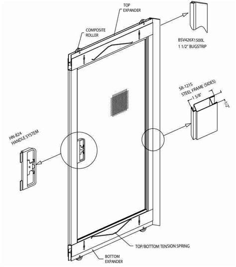 Sliding Glass Door Screen Parts - Glass Designs