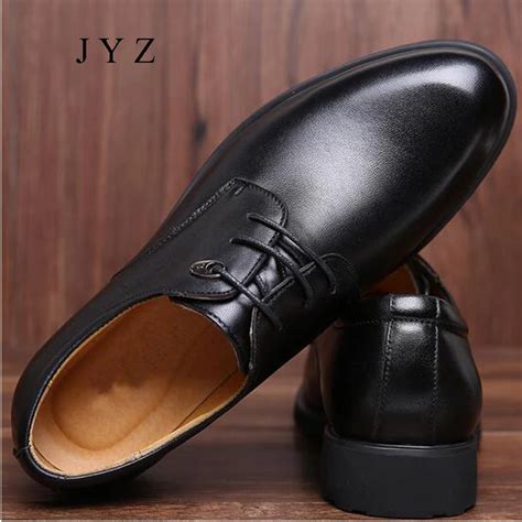 New Mens Oxfords Black Dress Shoes Formal Shoe Lace Up Size 45 46 47 48 ...