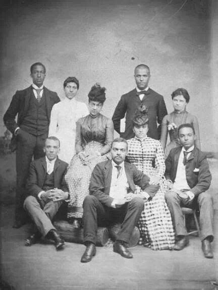 Black Collegians 1860 | African american family, African american history, African american