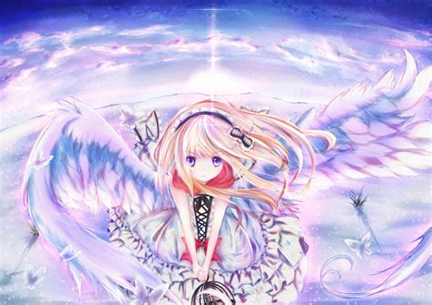 Fallen Angel Anime Girl Wallpapers - Top Free Fallen Angel Anime Girl Backgrounds - WallpaperAccess