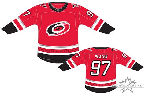 Carolina Hurricanes Uniform - Alternate Uniform - National Hockey ...