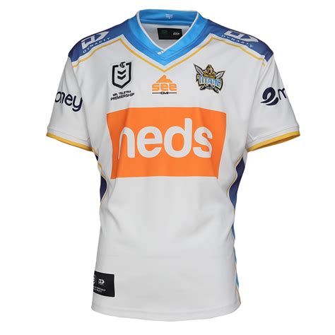 Buy 2021 Gold Coast Titans NRL Away Jersey - Mens - NRL Jerseys