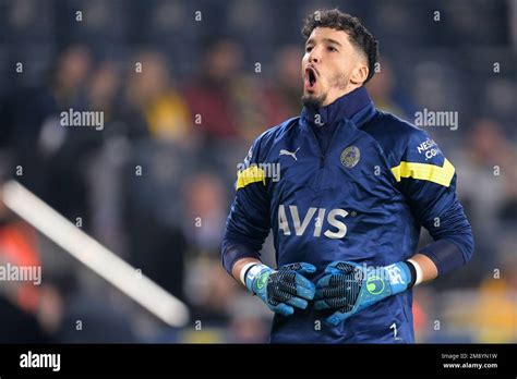 ISTANBUL - Fenerbahce SK goalkeeper Altay Bayindir during the Turkish ...