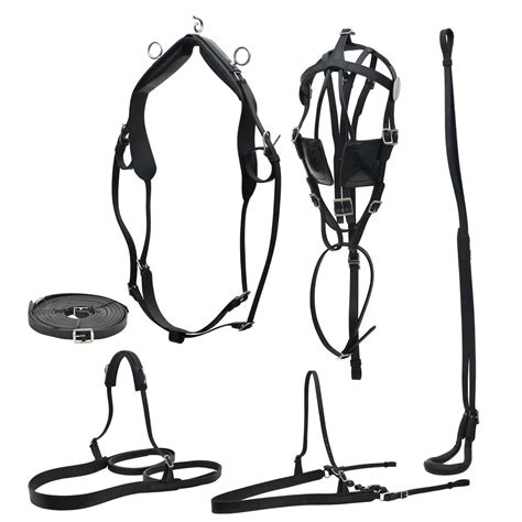 SIE Horse Driving Leather Harness Set - All sizes – SIE EQUESTRIAN