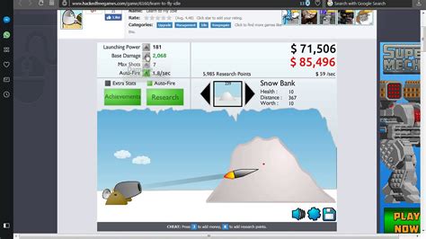 learn to fly idle 1 using auto clicker - YouTube