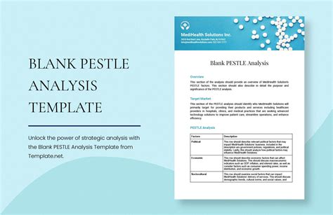 Blank Pestle Analysis Template in Word, PDF, Google Docs - Download | Template.net