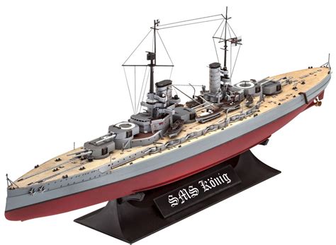 Revell 1/700 SMS Konig WW1 German Battleship Kit 05157