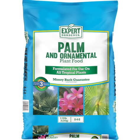 Expert Gardener Palm and Ornamental Plant Food Fertilizer 8-4-8; 10 lbs. - Walmart.com - Walmart.com