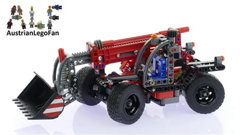 Lego Technic 42061 Telehandler - Lego Speed Build Review - YouTube