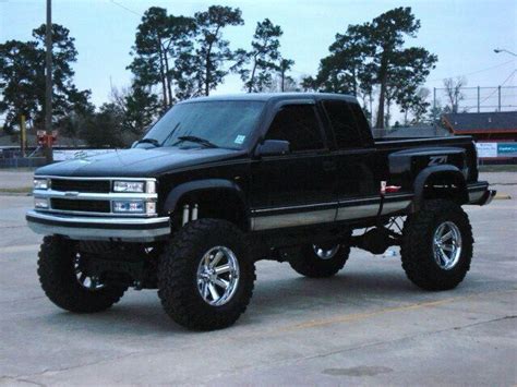 Lifted chevy truck black stephanie ann | Chevy silverado, Lifted chevy ...