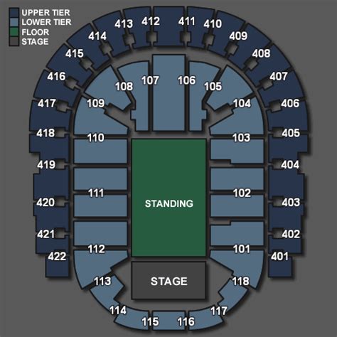 O2 Arena London seating plan - Detailed seat numbers - MapaPlan.com