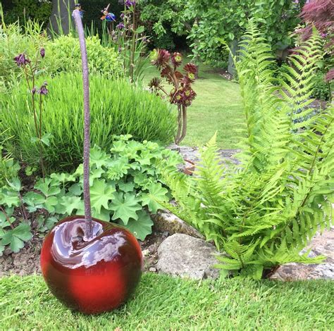 contemporary garden art cherry