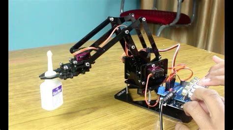 How to make Robotic Arm at home - Arduino Robot Arm - YouTube