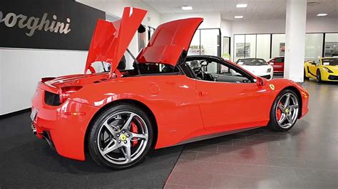 2013 Ferrari 458 Italia Spider Rosso Scuderia LC258 - YouTube