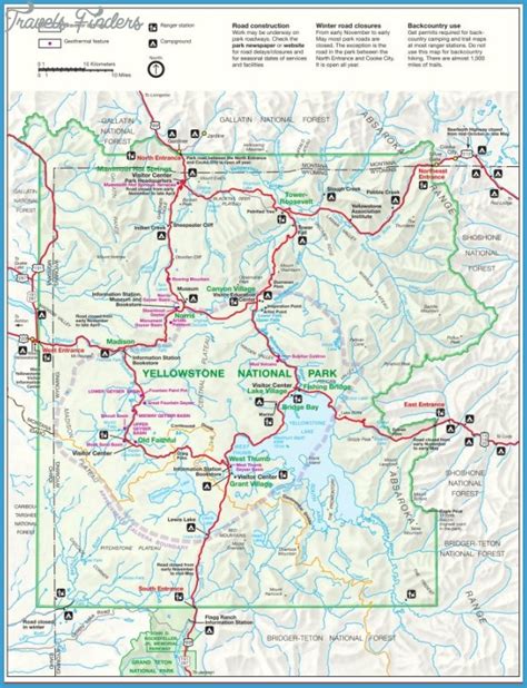 MAP OF BIG SKY MONTANA VILLAGE - TravelsFinders.Com