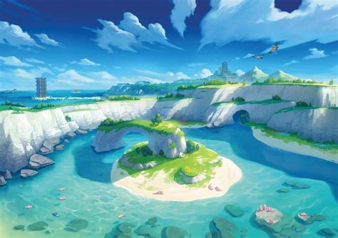 The Isle of Armor Art from Pokémon Sword and Shield #art #artwork #gaming #videogames #gamer # ...