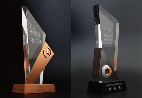 This series of trophy design was combined with metal and crystal ,use these two different ...