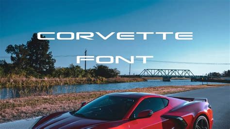 Corvette Font Free Download