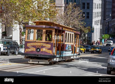 San Francisco Tram Stock Photo - Alamy