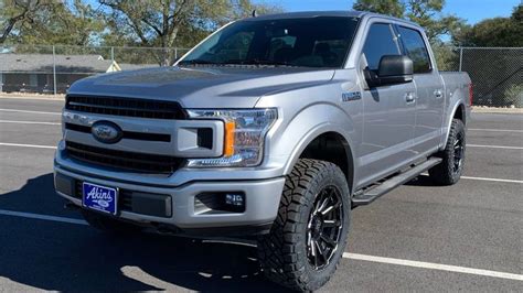 ICONIC Silver Ford F-150 Covert Leveled on 33.5s Akins Custom by Wild ...