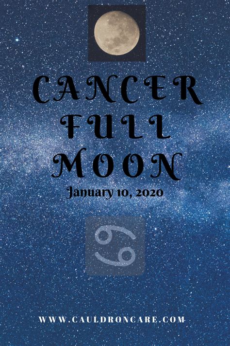 Full Moon in Cancer ⋆ Cauldron Care