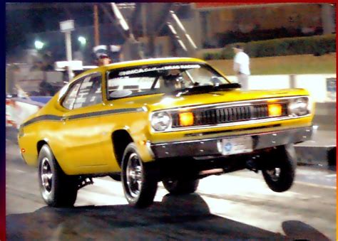 1971 Plymouth Duster 1/4 mile Drag Racing timeslip specs 0-60 ...