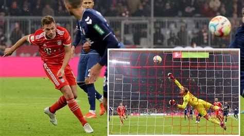 Watch Joshua Kimmich fire goal-of-the-season candidate STUNNER to ...