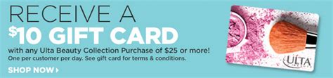 FREE $10 ULTA Beauty Gift Card with $25 Purchase! - Freebies2Deals