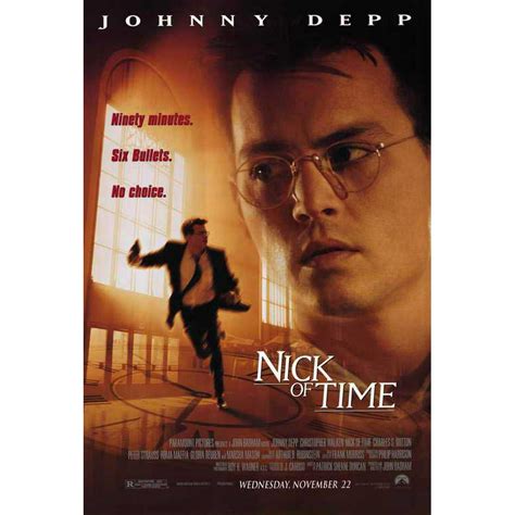 Nick of Time Poster Movie 27 x 40 In - 69cm x 102cm Johnny Depp ...