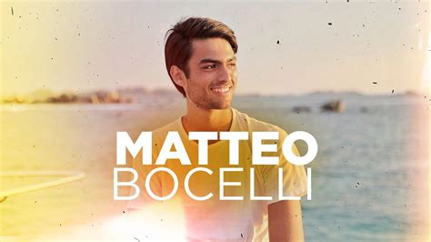 Entrevista Exclusiva con Matteo Bocelli - YouTube