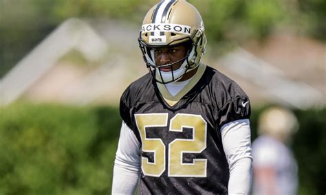 Rookie linebacker D’Marco Jackson placed on Saints injured reserve