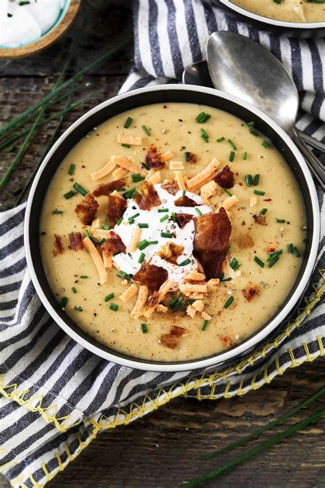 Vegan Baked Potato Soup Recipe - Vegan Huggs