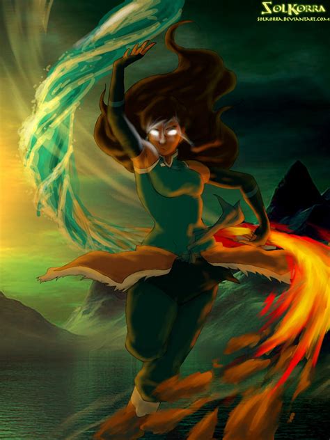 Korra Avatar State by SolKorra on DeviantArt