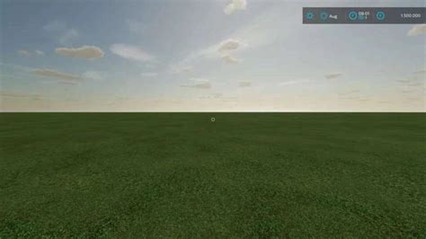 FS22 Empty Map v1.0 - FS 22 Maps Mod Download