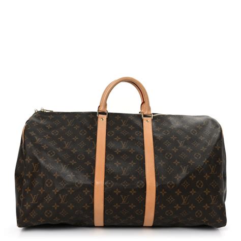 LOUIS VUITTON Monogram Keepall 55 1288214 | FASHIONPHILE