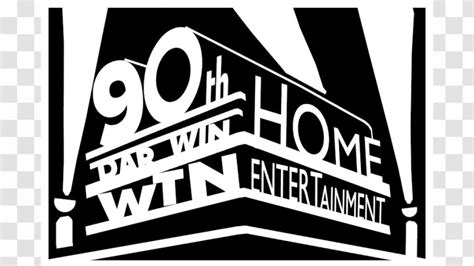 20th Century Fox Home Entertainment Logo 21 Television Studios Film - Monochrome Transparent PNG