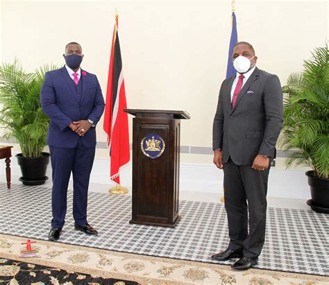 Swearing-in of the Deputy Presiding Officer of the Tobago House of ...