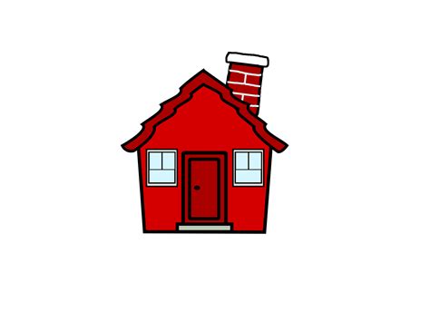 red house clipart - Clip Art Library