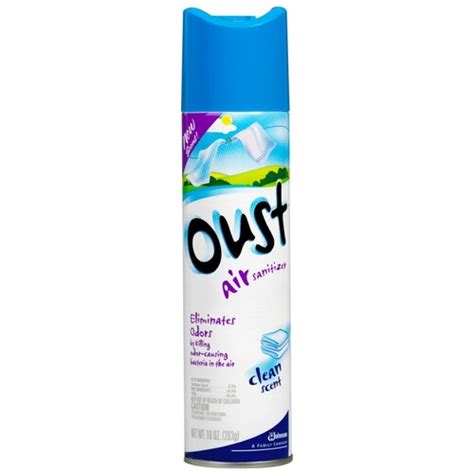 Oust Clean Scent Air Freshener Spray at Lowes.com