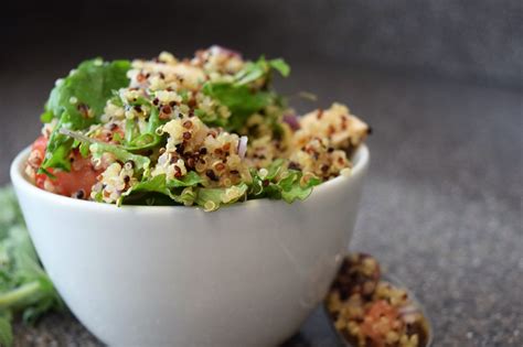 Mediterranean Kale Quinoa Bowl | FaVe Mom