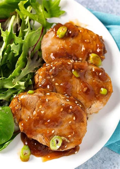 Instant Pot Teriyaki Pork Tenderloin - Simply Happy Foodie