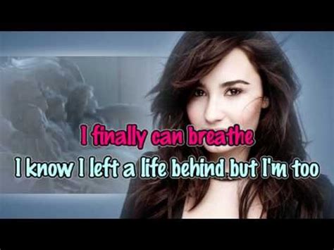 Demi Lovato - Let It Go (from "Frozen") [Karaoke / Instrumental] | Demi lovato, Lovato, Karaoke