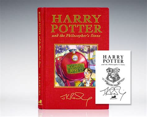 Harry Potter and the Philosopher's Stone J.K. Rowling First Edition Signed