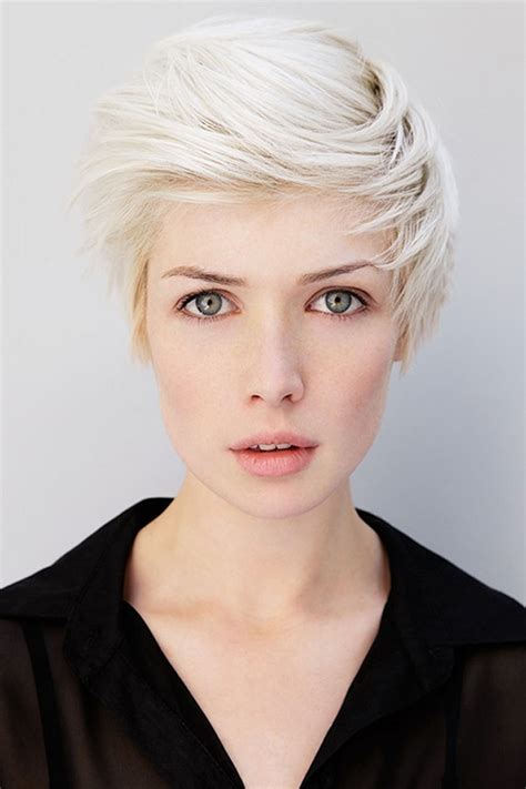 11 Top and Lovely Short Bleach Blonde Hairstyle For Women | Short hair ...