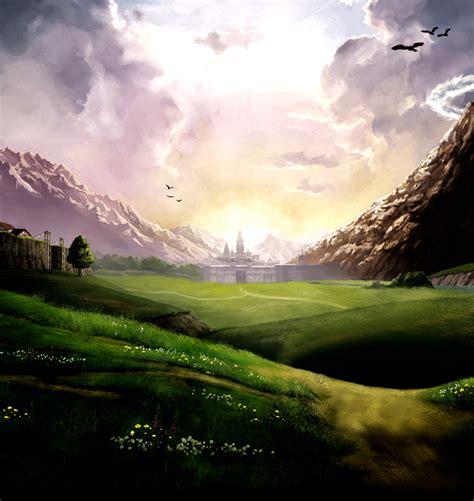 To Hyrule Castle by Trilyan on deviantART | Legend of zelda, Zelda art, Castle