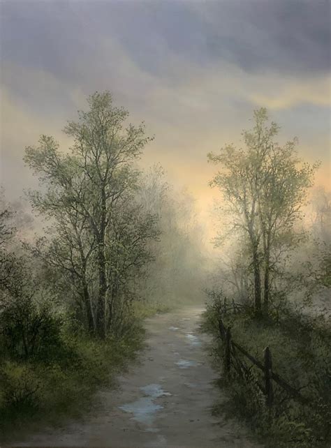 Hopeful Path (SOLD) | Sang H. Han Fine Art