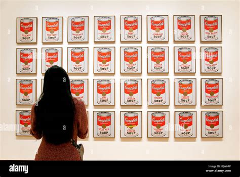 Campbell´s Soup Cans by Andy Warhol, 1962, MOMA, Museum of Modern Art ...