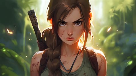 Aesthetic Lara Croft Desktop Wallpaper - Lara Croft Wallpaper 4K